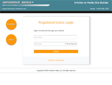Tablet Screenshot of builder.infoservemedia.com